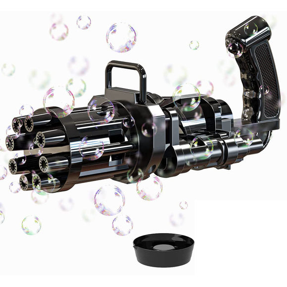 Automatic Gatling Bubble Gun Bubble Maker Machine for Kids Outdoor
