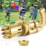 Automatic Gatling Bubble Gun Bubble Maker Machine for Kids Outdoor