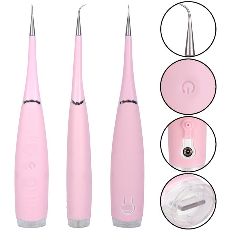 Electric Dental Calculus Plaque Remover Teeth Cleaner