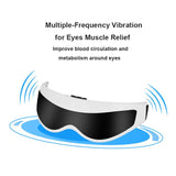 Electric Magnet Therapy Relax Vibration Eye Mask Massager