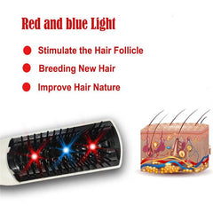 Electric Scalp Massager Comb Infrared Hair Brush