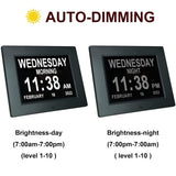 Extra-Large Digital Clock for Impaired Vision