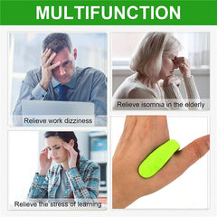 Finger Joint Hand Wearable Acupressure Massager Headache Tension Relief Relieving