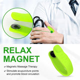 Finger Joint Hand Wearable Acupressure Massager Headache Tension Relief Relieving