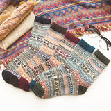 Five Pairs of Thermal Winter Socks for Women