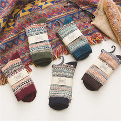 Five Pairs of Thermal Winter Socks for Women