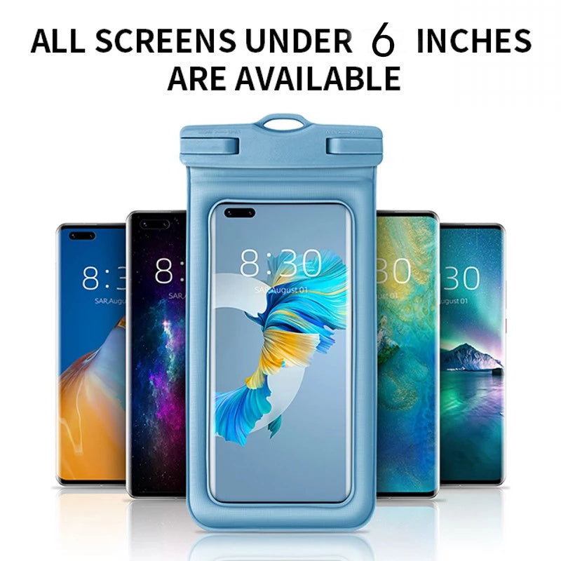 Universal Waterproof Pouch Case Cell Phones For Iphone Under 6 inch ...