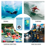 Universal Waterproof Pouch Case Cell Phones For Iphone Under 6 inch