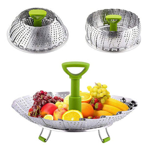 Foldable Steamer Basket Insert Rack