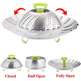 Foldable Steamer Basket Insert Rack