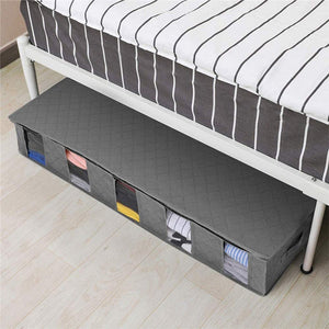 Foldable Under-Bed Clothes Storage Organiser Box