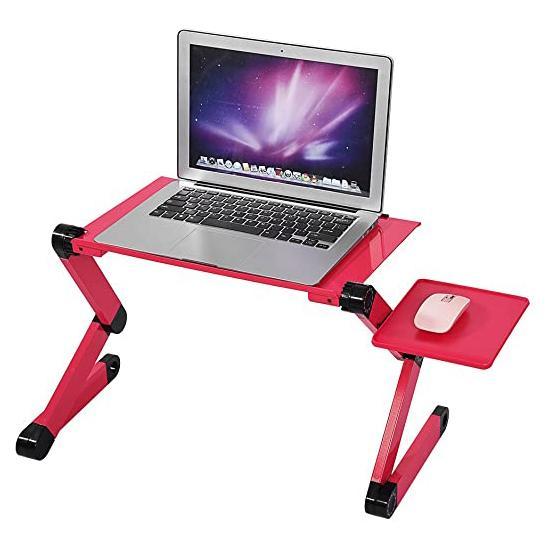Folding Laptop Desk Stand Table Adjuable Angle and Height