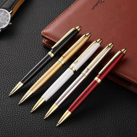 Free Engraving Personalized Expert Black Roller 0.7mm Ballpoint Pen with 2 Refills
