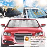 Car Front Windshield Sun Shade Cover Reflector Anti UV Dust Protector