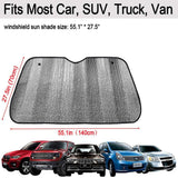 Car Front Windshield Sun Shade Cover Reflector Anti UV Dust Protector