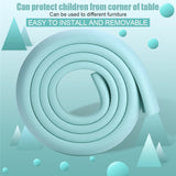 2M Kids Baby Safety Rubber Bumper Protectors Table Edge Corner Guard Strip