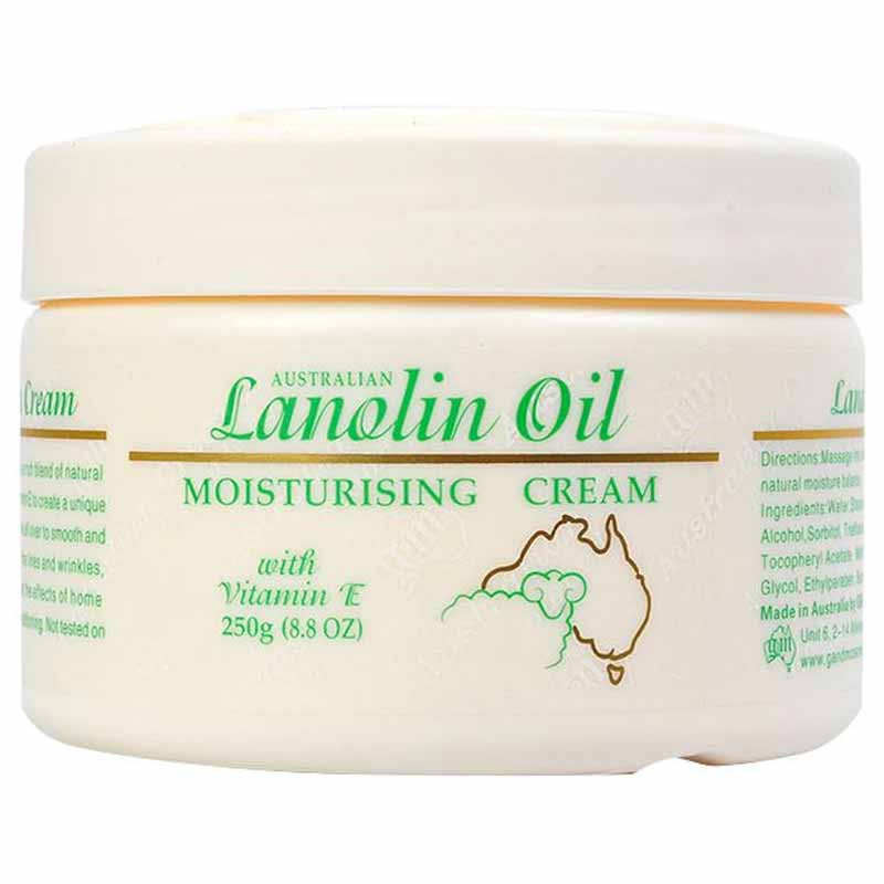 G & M Australian Lanolin Oil Moisturising Cream - 250g