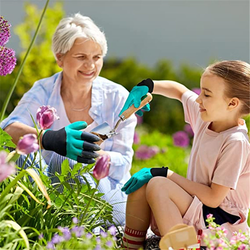 Garden Gloves with Claws Waterproof Breathable Planting Tools