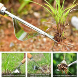 Garden Grass Metal Forks Hand Weeder Weeding Weed Remover Tool
