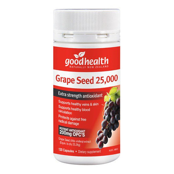 Good Health Grape Seed 25,000 120 Capsules