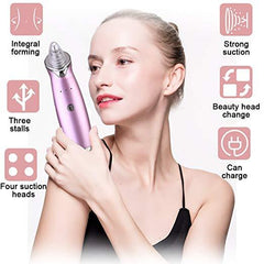 Electric Facial Blackhead Acne Suction Removal Pore Cleansing Vacuum