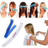 Hair Bang Level Ruler Clipper Home Hair Cutting Tool Kit