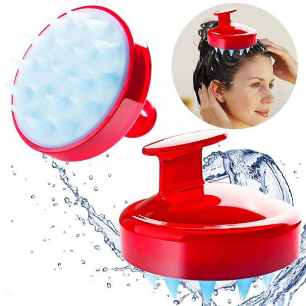 Hair Scalp Massager Silicone Shampoo Brush