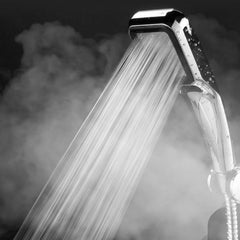 High Pressure Rainfall Shower Head Water-Saving 300-Hole Handheld Shower