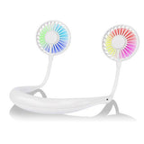 Hands-free Neck Hanging Fan USB Rechargeable Mini Portable Sports Cooler