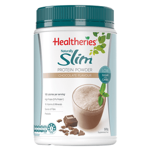 Healtheries Naturally Slim Protein Powder Meal Replacement Chocolate Flavour 500g