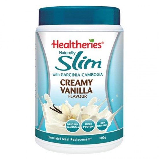 Healtheries Naturally Slim Nutrition Formula Vanilla 500g