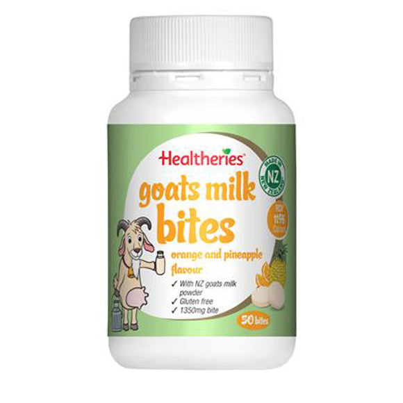 Healtheries Goats Milk Bites Orange & Pineapple Flavour 500 Bites