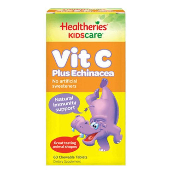 Healtheries Kidscare Vit C Plus Echinacea 60 Tablets