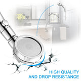 High Pressure 3 Modes Handheld Shower Head with ON/OFF Pause Switch