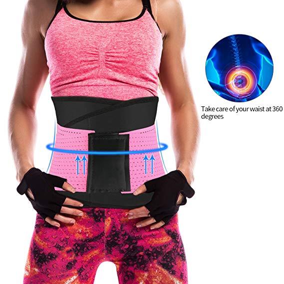 Unisex Hot Shaper Waist Trainer Neoprene Belt Waist Cincher Trimmer  Slimming Body Shaper Sport Girdle Belt – NiceDays Health