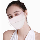 Eye Protection UV Protection Face Cover Face Scarf Sunscreen Mask Ice Silk Mask