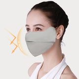 Eye Protection UV Protection Face Cover Face Scarf Sunscreen Mask Ice Silk Mask