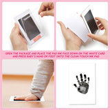 Inkless Infant Clean Touch Ink Pad Hand & Foot Stamp