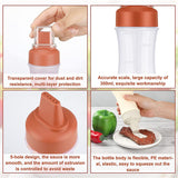 5-Hole Porous Condiment Squeeze Bottle
