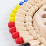 Kids Wooden Memory Match Stick Chess