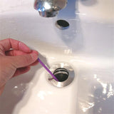 60pcs Kitchen Toilet Bathtub Drain Cleaner Sticks