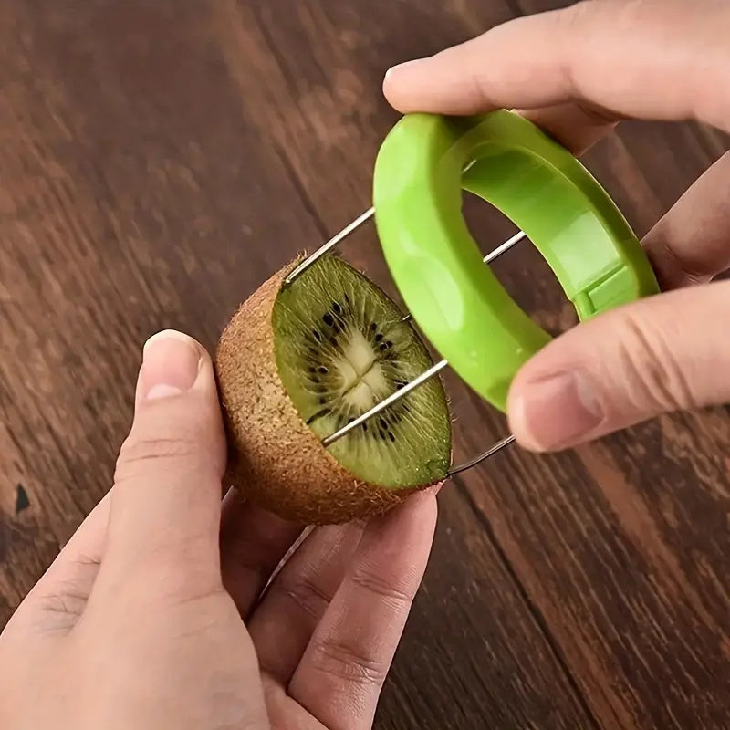 Fruit Kiwi Cutter Device Cut Digging Core Twister Slicer Kitchen