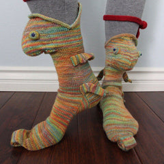 Christmas Novelty Animal Knit Crocodile Chameleon Fish Shark Socks