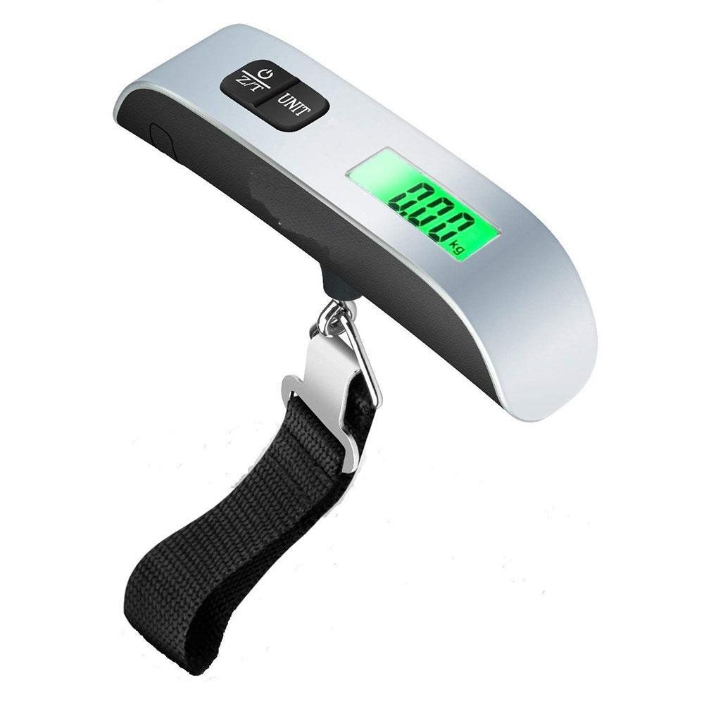 LED Digital Handheld Luggage Scale 50kg Hanging Travel Scale