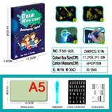 LED Luminous Drawing Board Magic Draw With Light-Fun