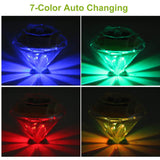 7-Color Changing LED Diamond Solar Stake Lights