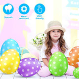 2pcs Large Easter Inflatable Egg Balloons Party Decor Ornaments