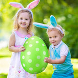 2pcs Large Easter Inflatable Egg Balloons Party Decor Ornaments