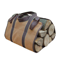 Large Firewood Canvas Log Carrier Bag