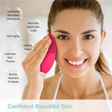 New Sonic Electric Rechargable Silicone Facial Cleansing Brush